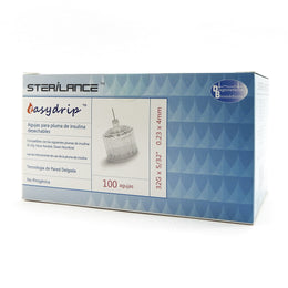 AGUJAS DE PLUMA DE INSULINA  EASYDRIP 32G 4MM CAJAX100