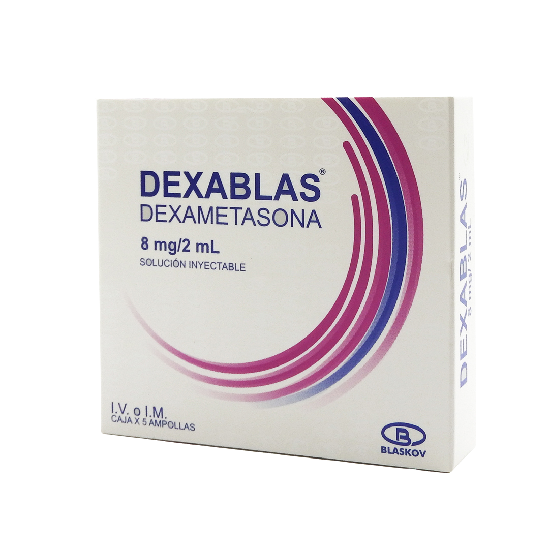 DEXABLAS CAJA X5 DEXAMETASONA 8MG/2ML INY