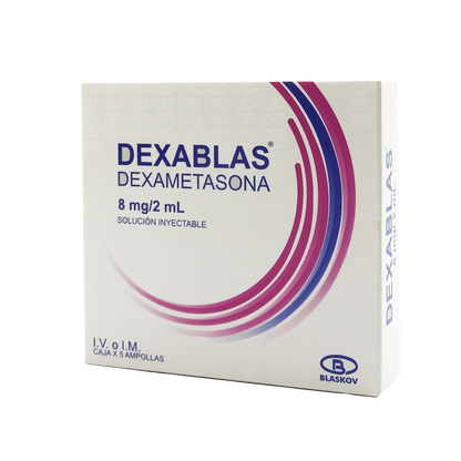 DEXABLAS CAJA X5 DEXAMETASONA 8MG/2ML INY