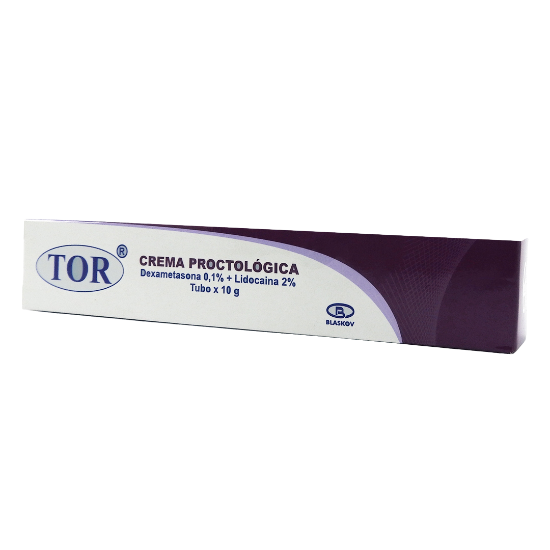 TOR PROCTOLOGICA TUBO X10G LIDOCAINA+DEXAMENTASONA CREMA PROCT
