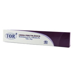 TOR PROCTOLOGICA TUBO X10G LIDOCAINA+DEXAMENTASONA CREMA PROCT