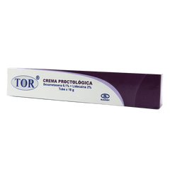 TOR PROCTOLOGICA TUBO X10G LIDOCAINA+DEXAMENTASONA CREMA PROCT
