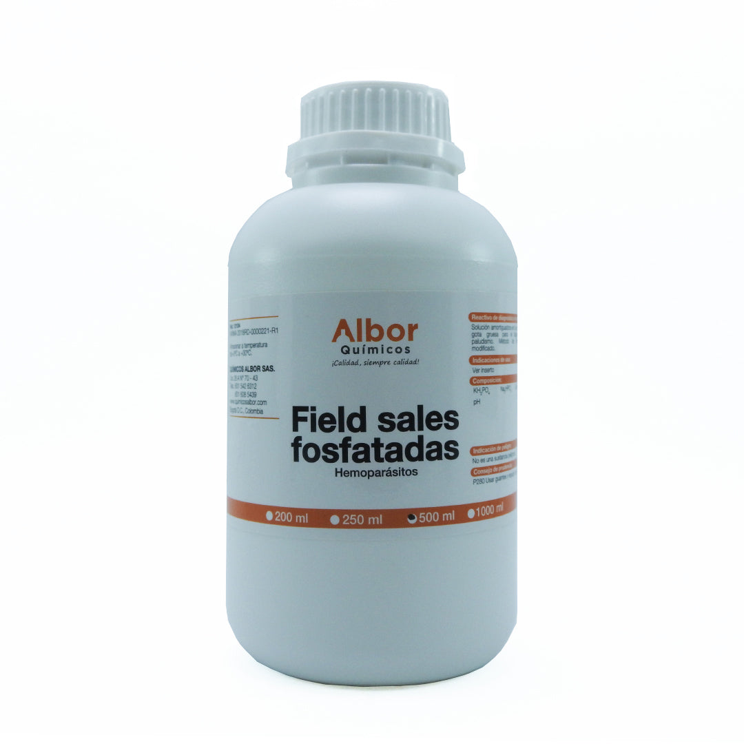 FIELD SALES FOSFATADAS REF. 12124 FCO X 500ML.