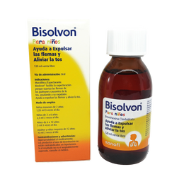 BISOLVON NIÑOS FCO X120ML BROMHEXINA CLORHIDRATO 4MG/5ML JBE