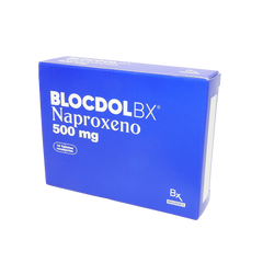 BLOCDOL CAJA X10  NAPROXENO 500MG TAB REC