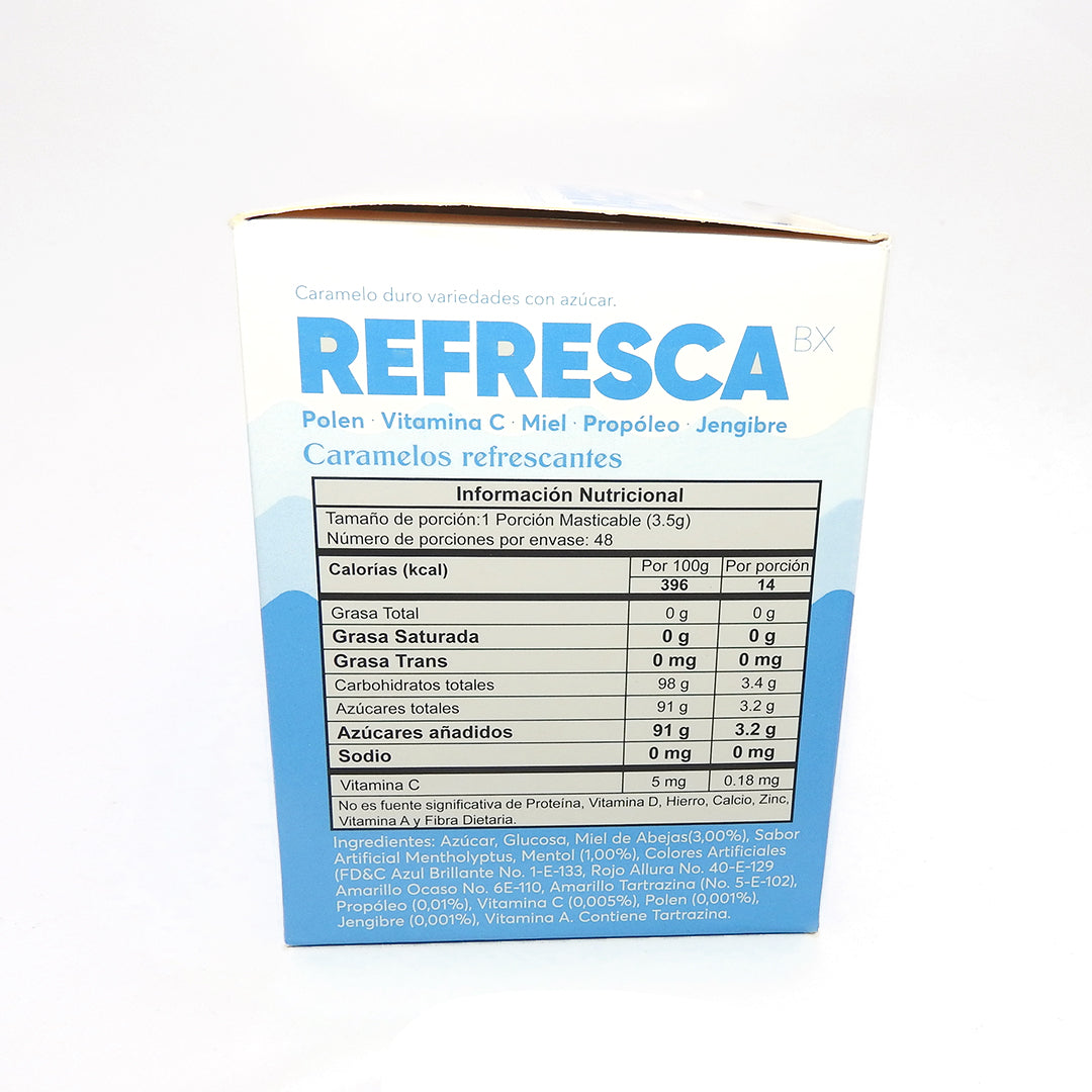REFRESCA (POLEN+VITAM C+MIEL) TAB MAST CAJA X48