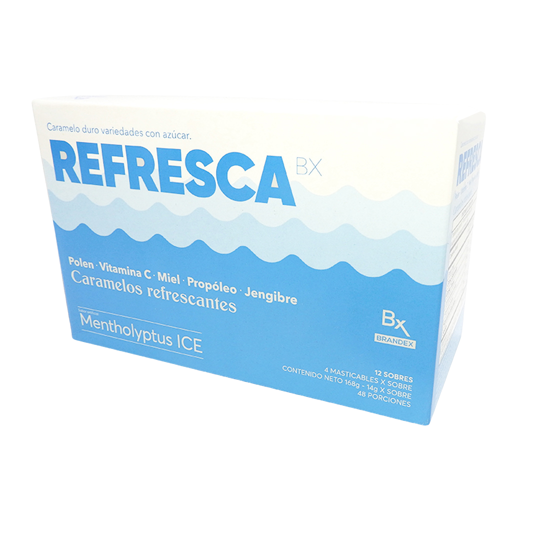 REFRESCA (POLEN+VITAM C+MIEL) TAB MAST CAJA X48