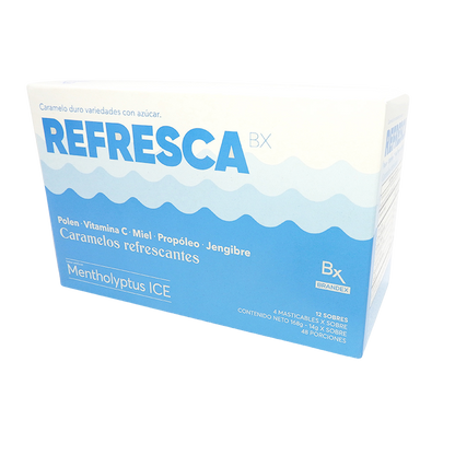 REFRESCA (POLEN+VITAM C+MIEL) TAB MAST CAJA X48