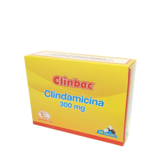 CLINBAC CAJAX24 CLINDAMICINA 300 MG CAP