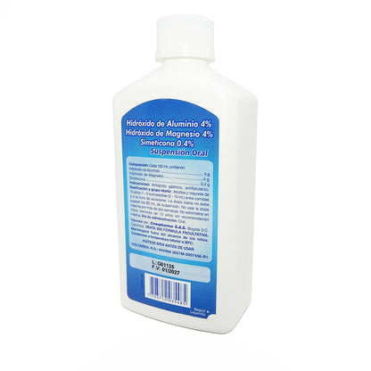 ALUMHIDROX+MAGHIDROX+SIMET0.2+0.2+0.002MG SUSP ORAL FCO X360ML