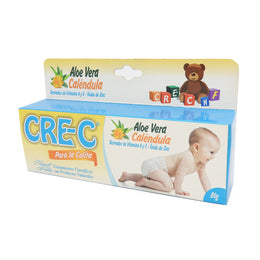 CRE-C  PARA COLITA  ALOE VERA CALENDULA DERIVADOS  DE VITAMINA A Y E.