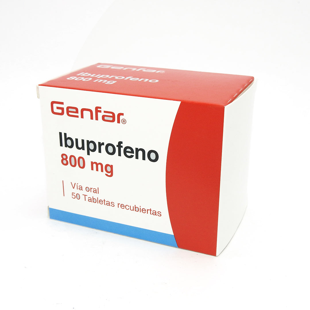 IBUPROFENO 800MG TAB CAJA X50