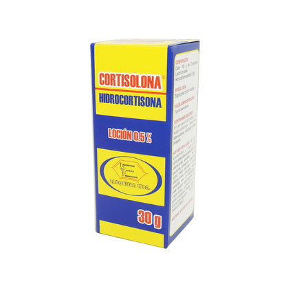CORTISOLONA FCOX30ML HIDROCORTISONA 0,5% LOC TOP