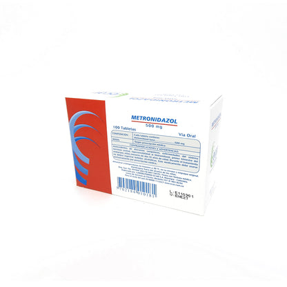 METRONIDAZOL 500MG TAB CAJA X100