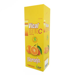 ASCORBICO ACIDO 500 MG TAB NARANJA CAJAX144