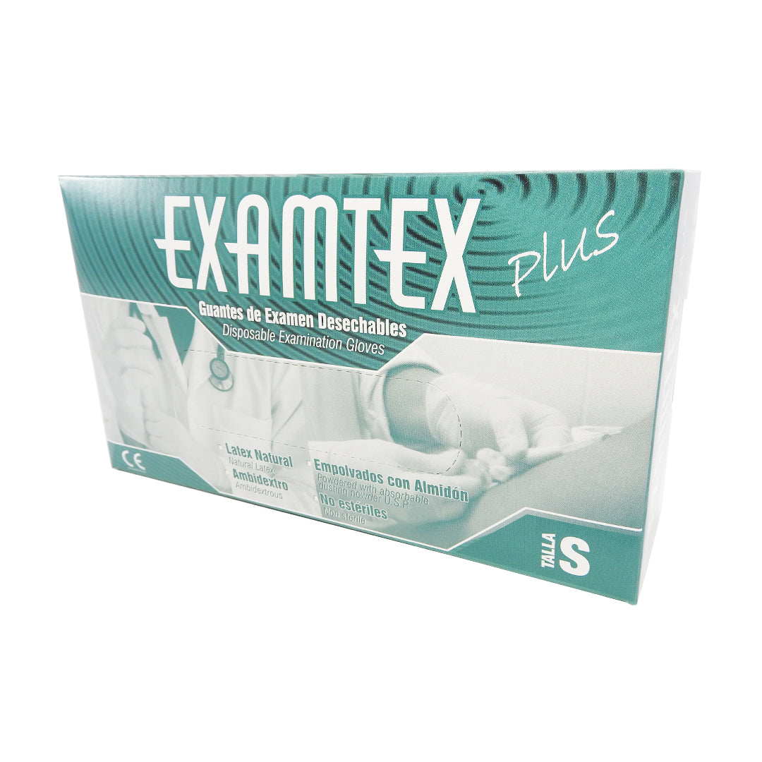 GUANTE DESECHABLE (EXAMEN) TALLA S CAJAX100