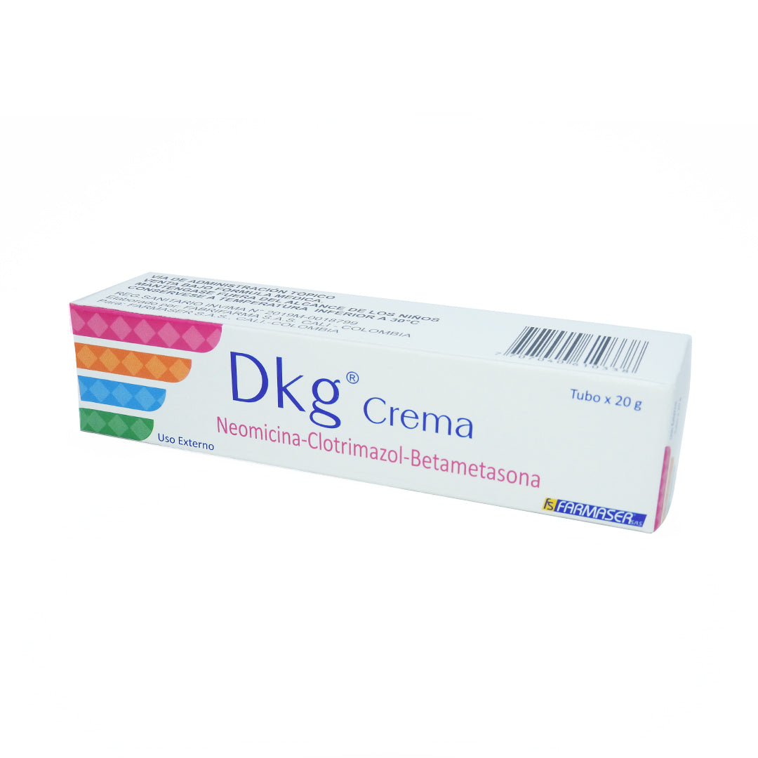 DKG TUBO X20G BETAMET+CLOTRIMAZOL+NEOMICINA CREMA TOP