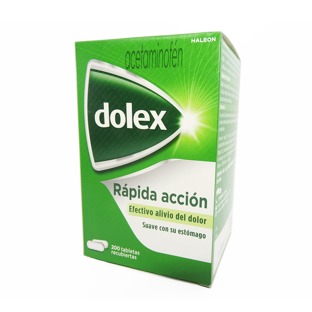 DOLEX CAJAX200 ACETAMINOFEN 500MG TAB