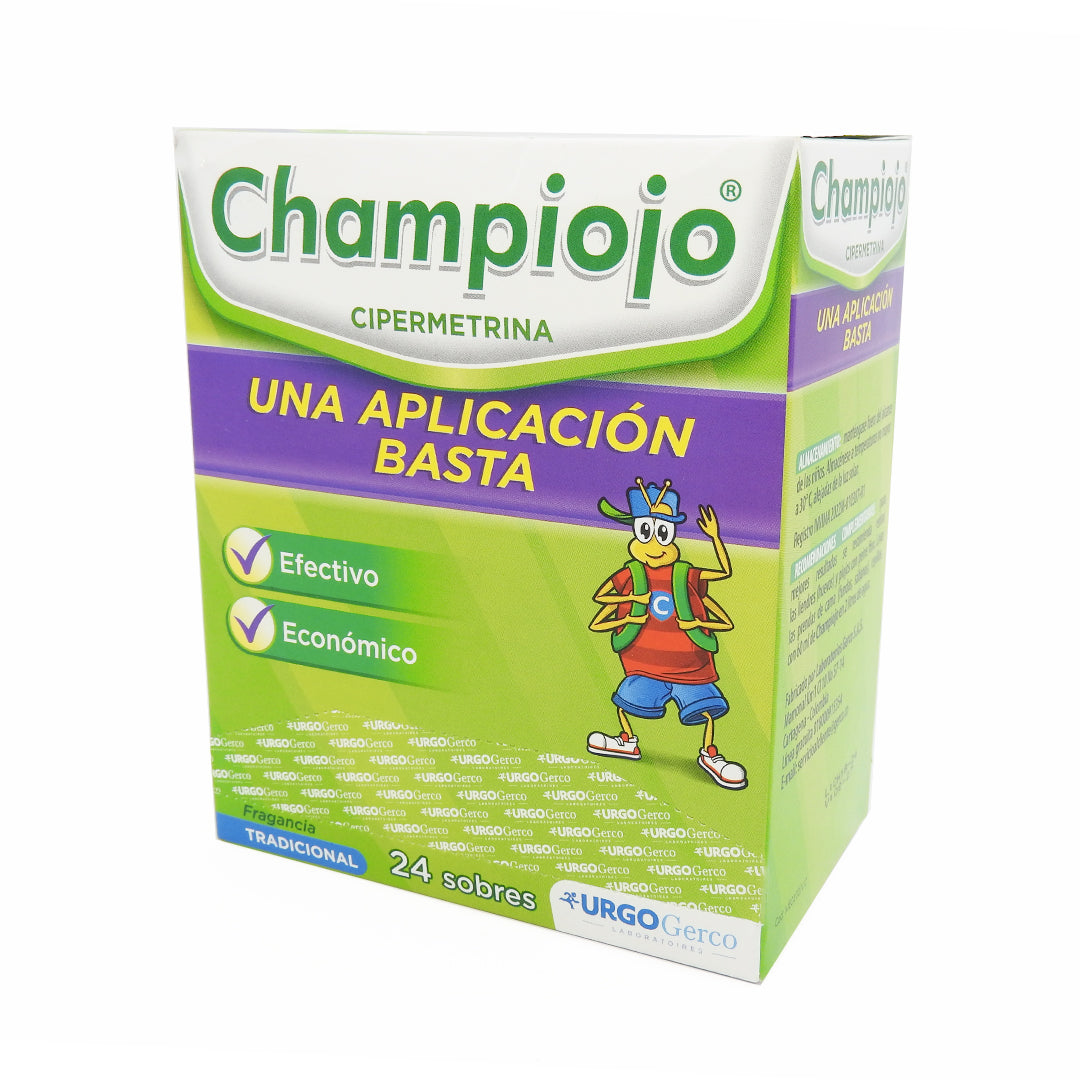 CHAMPIOJO CAJAX24 PERMETRINA 1% CHAMPU.