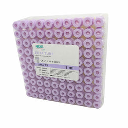 H&M EDTA TUBE VACUUM BLOOD COLLECTION TUBE EDTA K2 2ML.