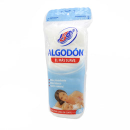ALGODON JGB MAS ABSORBENTE, MAS BLANCO, 100% NATURAL.