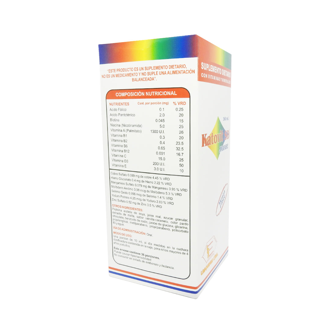 KATOVIT SD FCOX360ML SUPLEMENTO DIETARIO CON MINERALES JBE