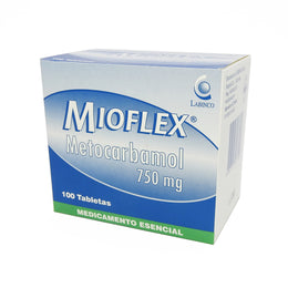 MIOFLEX CAJAX100 METOCARBAMOL 750MG TAB