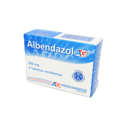 ALBENDAZOL 200 MG TAB CAJAX2