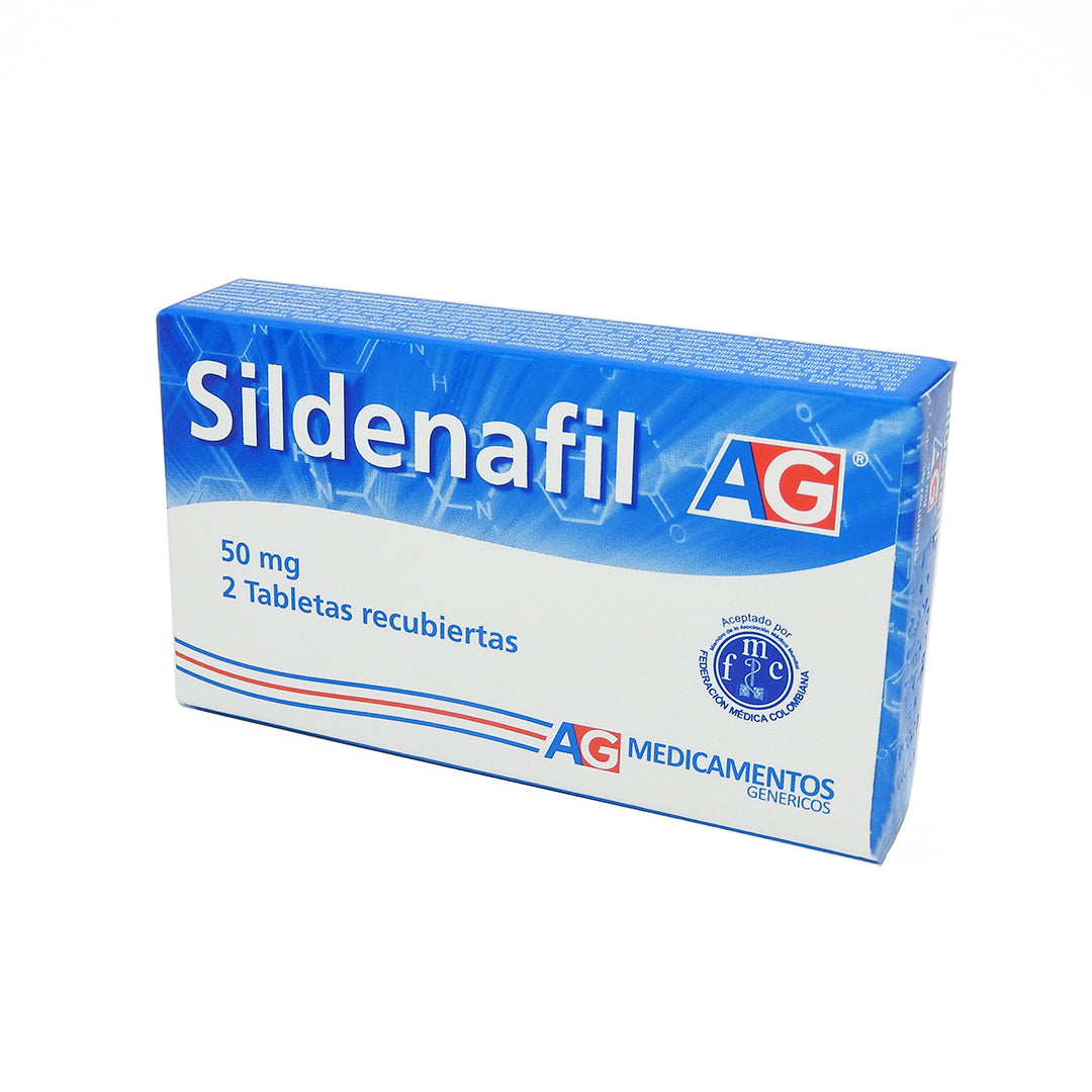 SILDENAFIL 50 MG TAB REC CAJAX2