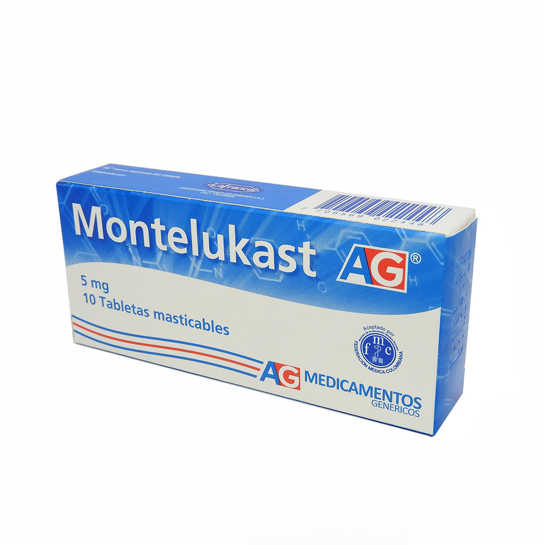 MONTELUKAST 5MG TAB CAJAX10