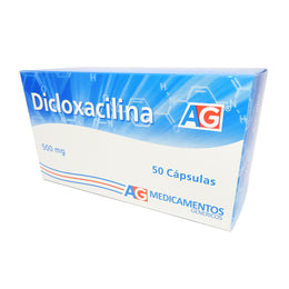 DICLOXACILINA 500 MG CAJAX50