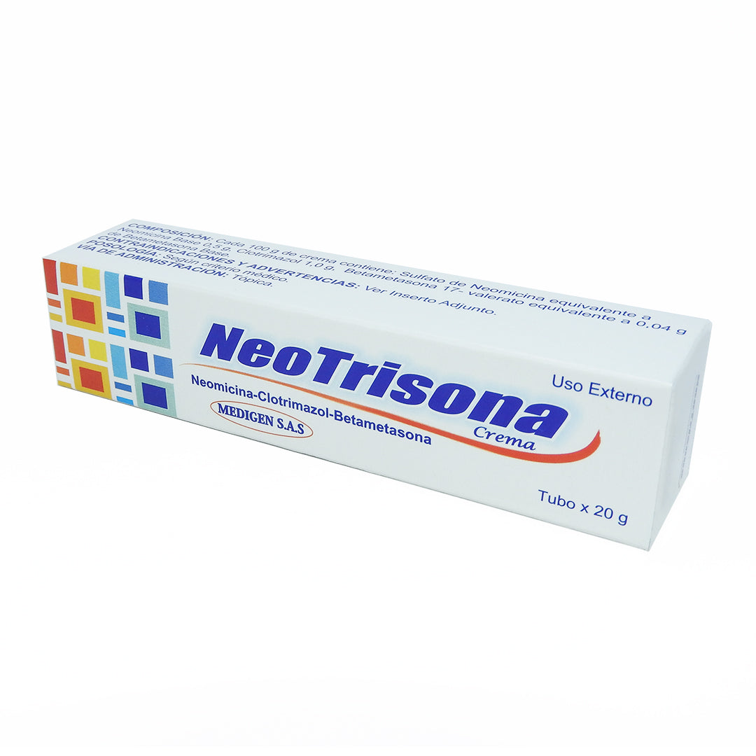 NEOTRISONA BETAMET+CLOTRIMAZOL+NEOMICINA CRTOP TUBOX20G