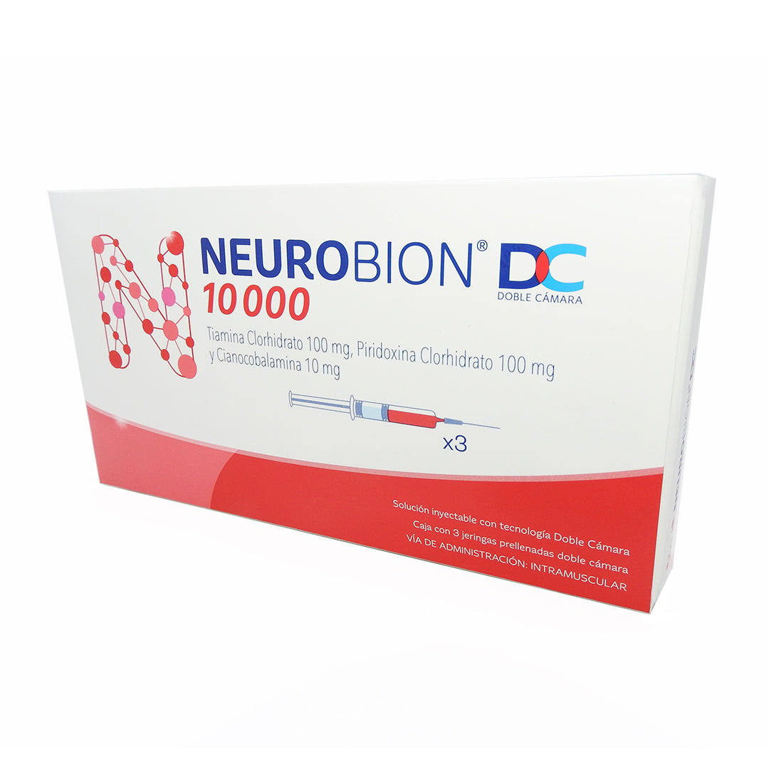 NEUROBION DC COMERCIAL VITAMINA B1+B6+B12 100+100+10MG/2ML JP CAJAX3