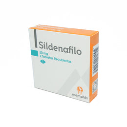 SILDENAFIL 50 MG TAB REC CAJAX2