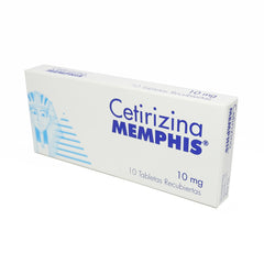 CETIRIZINA 10MG TAB CAJAX10