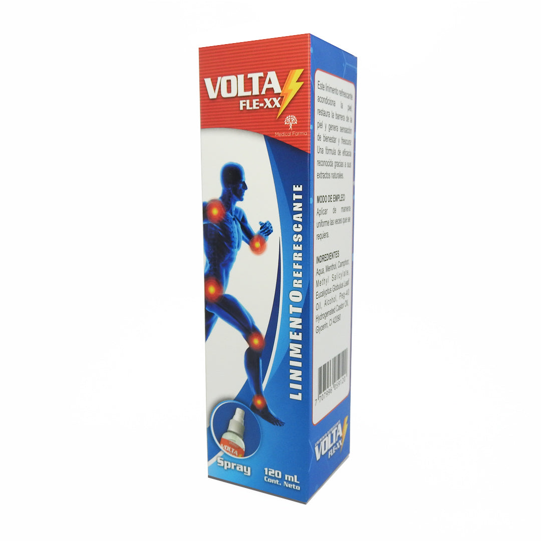 VOLTAFLE-XX LINIMENTO REFRESCANTE SPRAY FCOX120ML