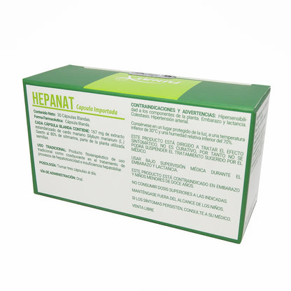 HEPANAT CAJA X30 SILIMARINA 150MG CAP