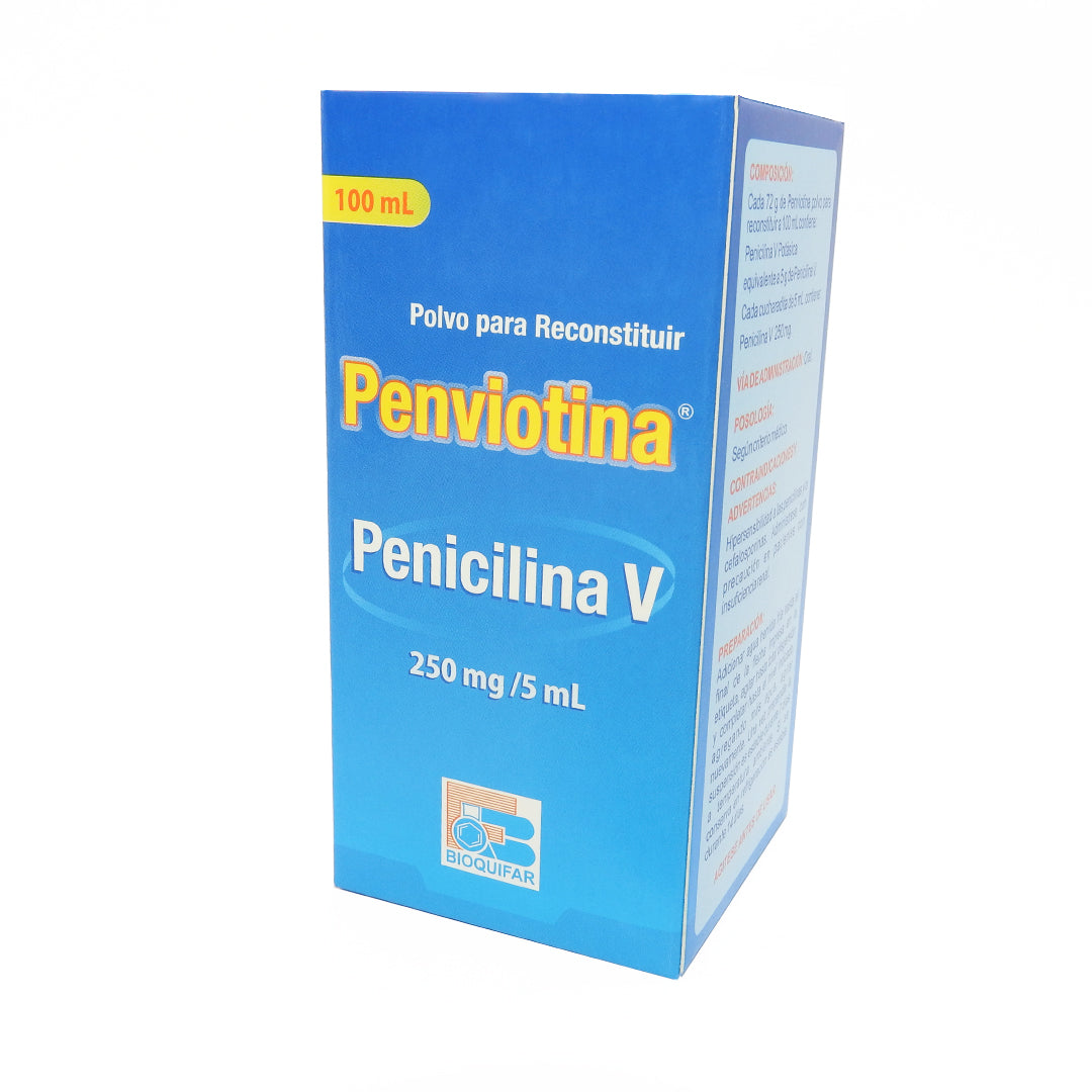 PENVIOTINA FCO X100ML PENICILINA V 250MG/ML SUSP