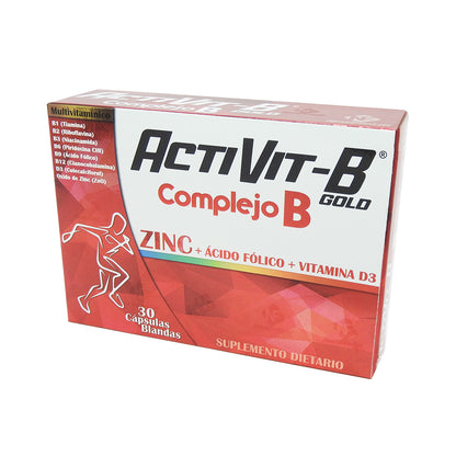 ACTIVIT-B GOLD CAJA X 30 CAPSULAS BLANDAS.