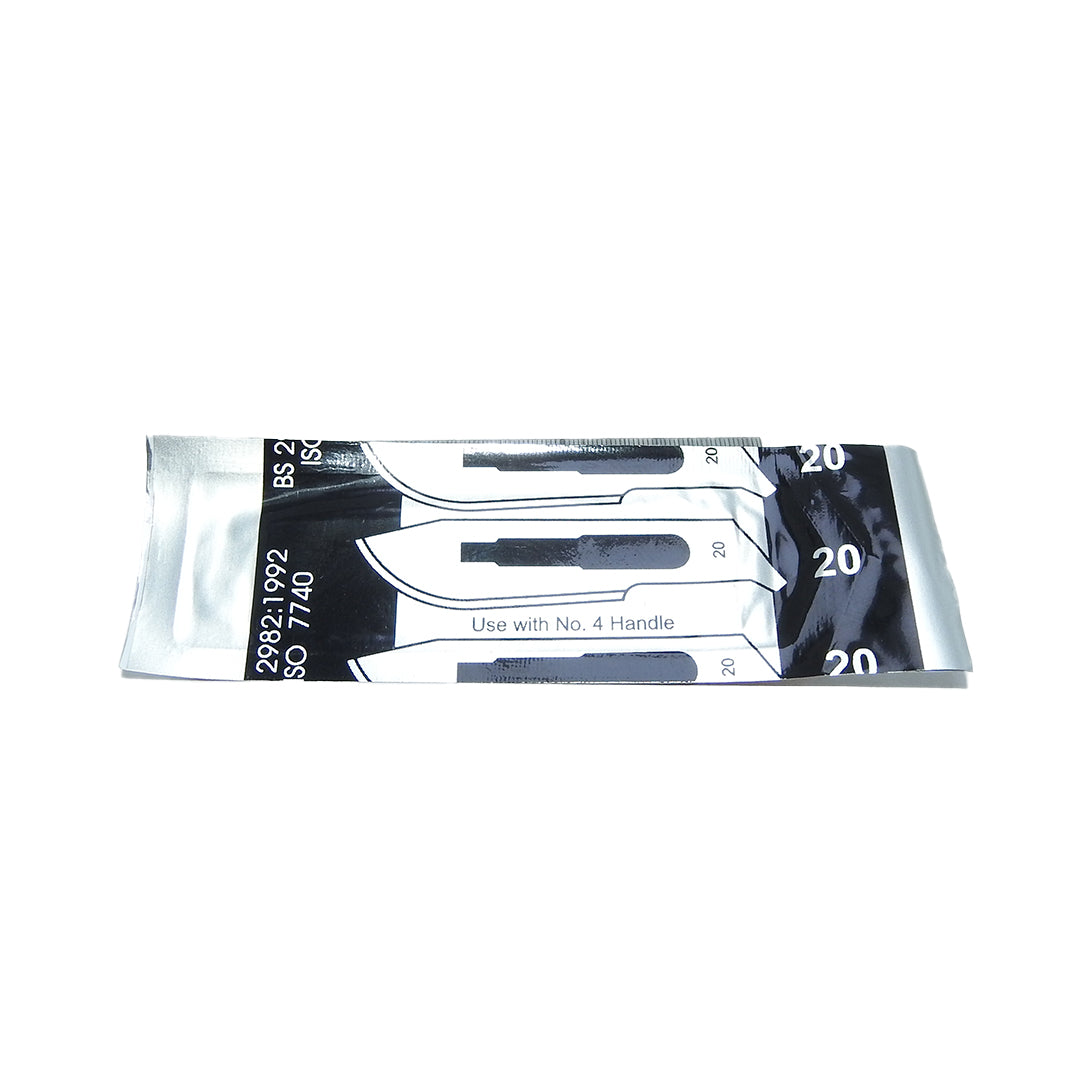 CUCHILLAS USARLA CON MANIJA #4 REFERENCIA 20 ISO 7740