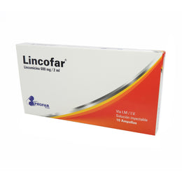 LINCOFAR CAJAX10 LINCOMICINA 600MG INY