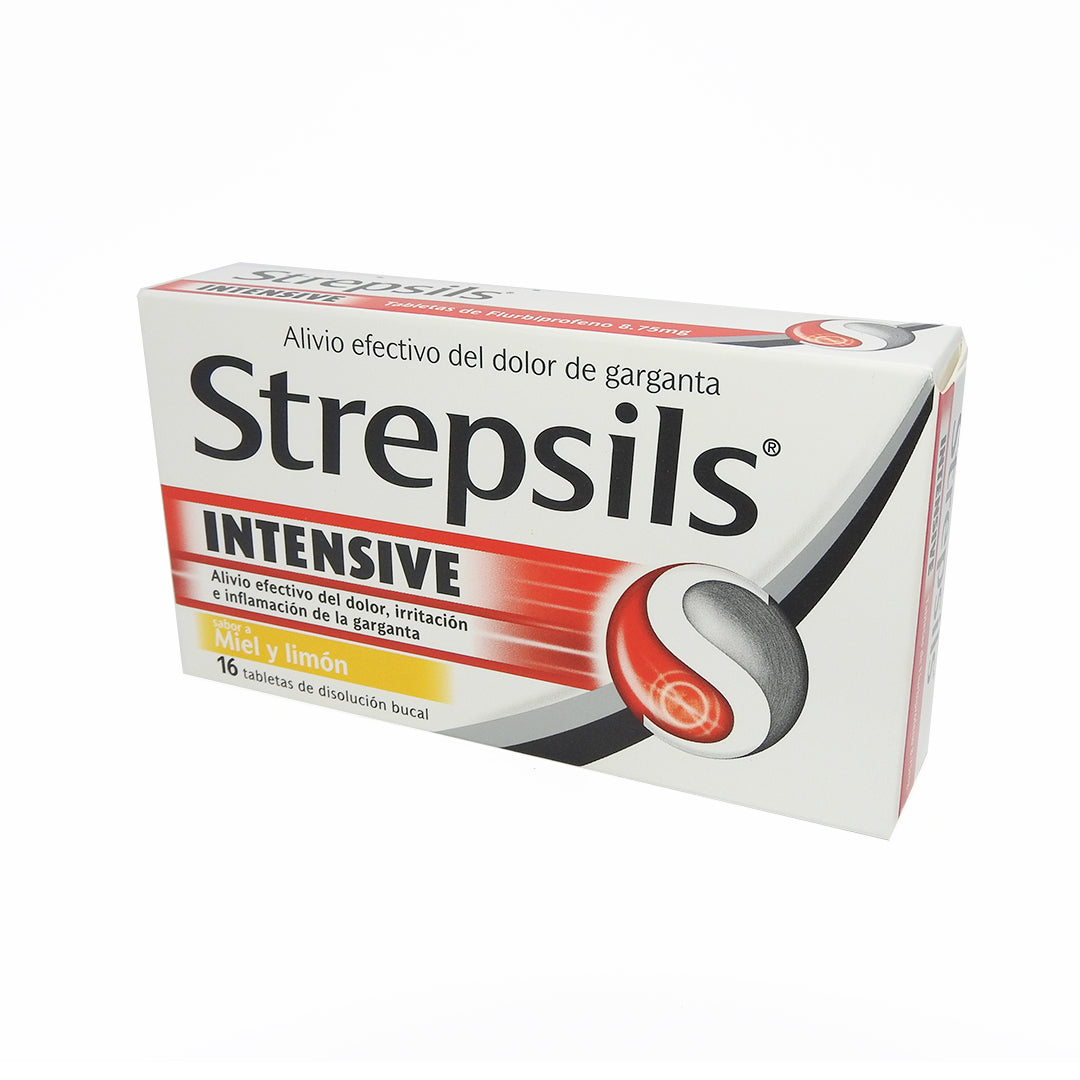 STREPSILS CAJAX16 FLULBIPROFENO 8.75MG MIEL Y LIMON TAB MAST
