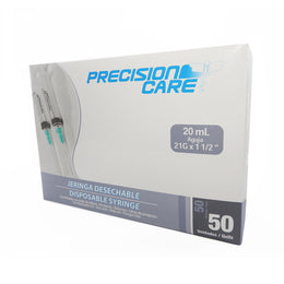 JERINGA DESECHABLE 20ML AGUJA 21G  x 1 1/2