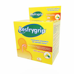 RESFRYGRIP TRATAMIENTO SINTOMATICO DEL RESFRIADO COMUN 100 CAPSULAS.