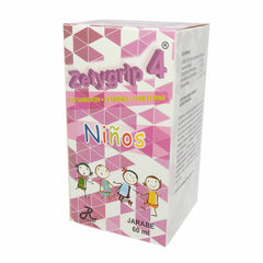 ZETYGRIP 4 FCOX60ML ACETAMINOFEN+FENILEFRINA+CETIRIZINA JAB