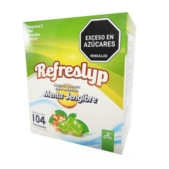 REFRESLYP CAJAX104 REFRESLYP MENTA JENGIBRE TAB MAST