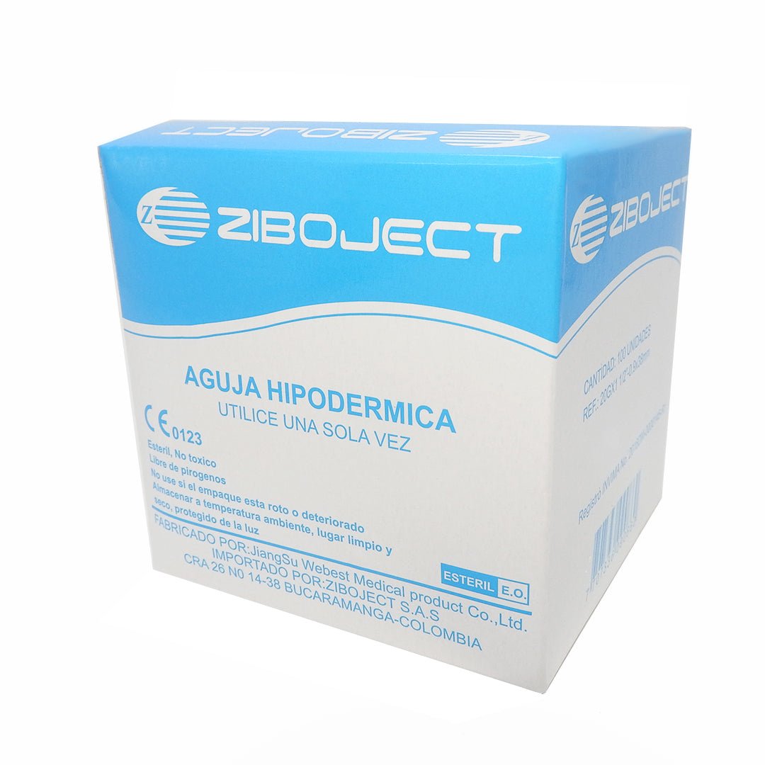 AGUJA DESECHABLE #20 X 1 1/2 CAJAX100