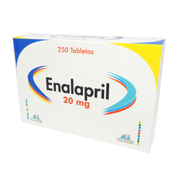 ENALAPRIL 20MG 250 TABLETAS