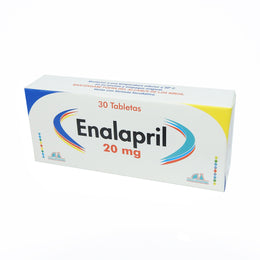 ENALAPRIL 20MG TAB CAJAX30