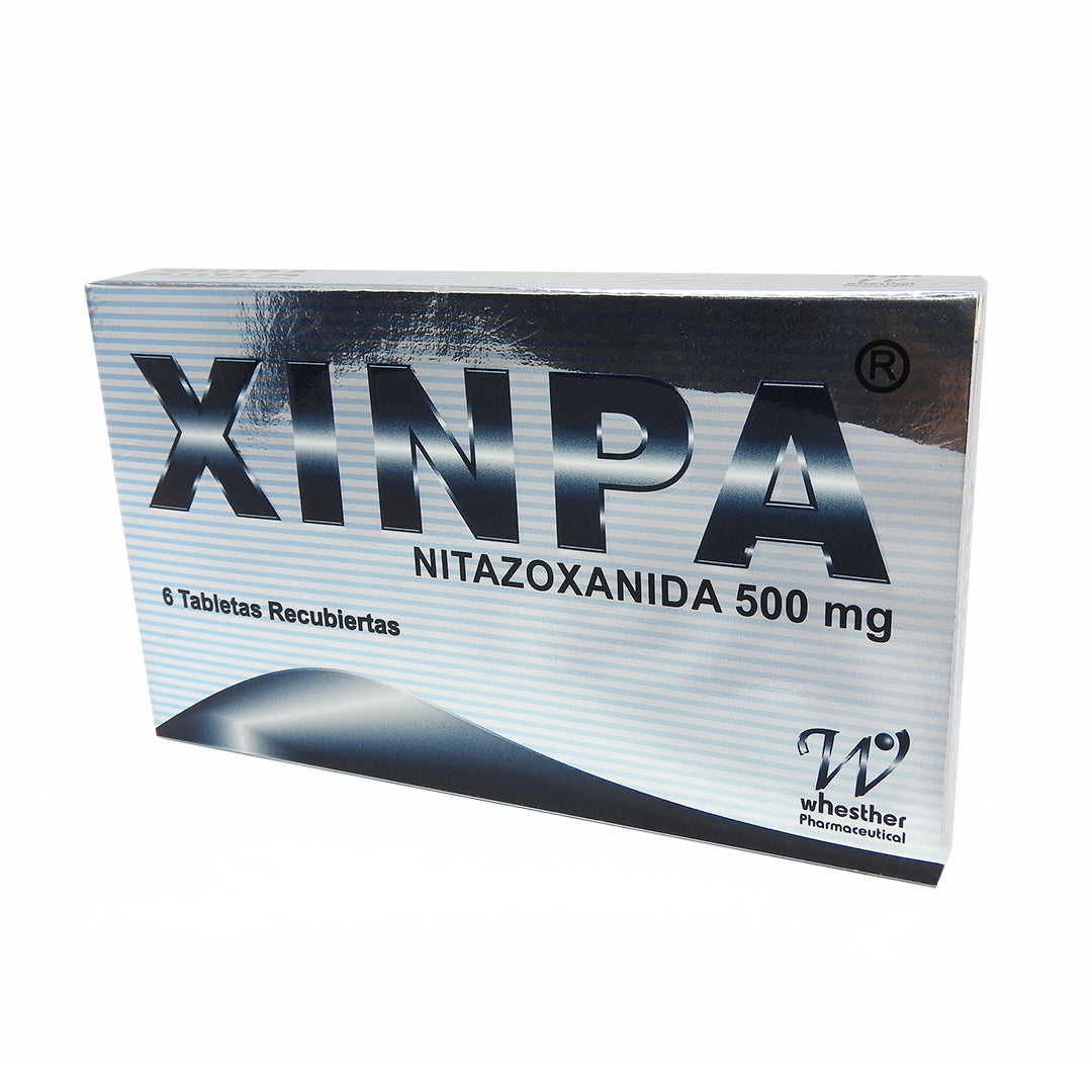 XINOA CAJAX6 NITAZOXANIDA 500 MG TAB REC
